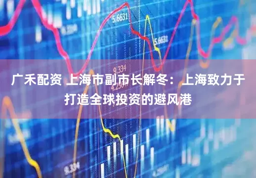 广禾配资 上海市副市长解冬：上海致力于打造全球投资的避风港
