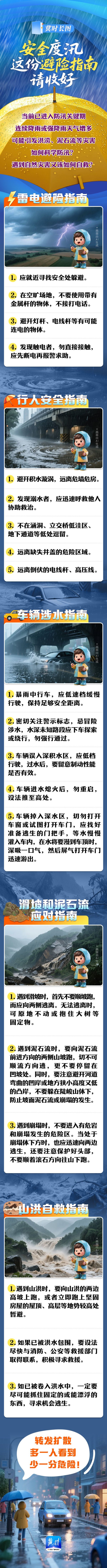 嘉理证券 冀时长图丨安全度汛，这份避险指南请收好_大皖新闻 | 安徽网