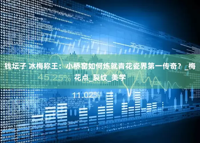 钱坛子 冰梅称王：小桥窑如何炼就青花瓷界第一传奇？_梅花点_裂纹_美学